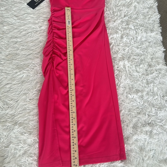 Sarin Mathews Womens One Shoulder Ruched Bodycon Dress. Size xs. - Picture 16 of 17